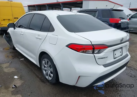 2021 Toyota Corolla Le из США, поврежденный, VIN 5YFEPMAE0MP225761